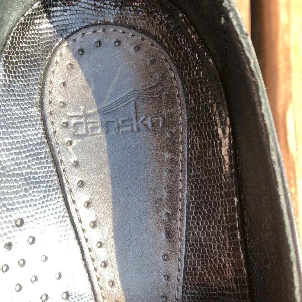 Dansko black heels​​​​​​​​​​​​ - Picture 2 of 5